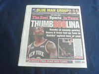 2022 JANUARY 21 NEW YORK POST NEWSPAPER - 11-MONTH OLD HIT BY BULLET OF THUG