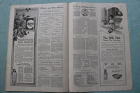 1918 AUGUST WOMAN'S HOME COMPANION MAGAZINE - GIRL ON WOODEN HORSE - E 24869