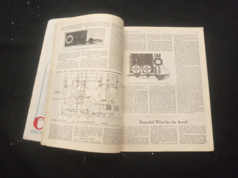 1925 MAY RADIO REVIEW MAGAZINE - VOLUME 1, NUMBER 1 - B 433X
