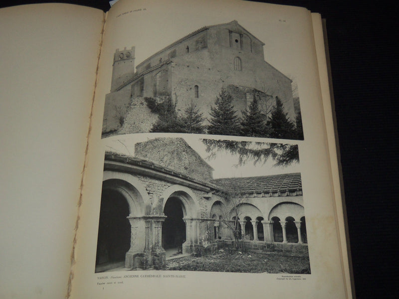 1914 L'ART ROMAN EN FRANCE L'ARCHITECTURE VOLUME - CAMILLE MARTIN - Z 228