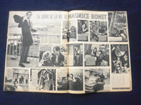 1957 DEC 12 CINEMONDE MAGAZINE- ZIZI JEANMAIRE COVER - FRENCH EDITION - SP 4868M