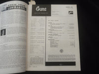 1961 AUGUST GUNS MAGAZINE - GARY COOPER - J 7811