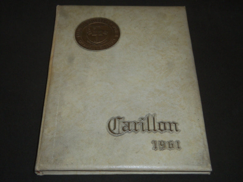 1961 CARILLON CALDWELL COLLEGE FOR WOMEN YEARBOOK - NEW JERSEY - PHOTOS- YB 1014