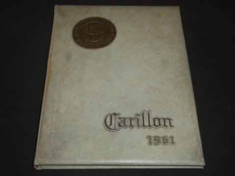 1961 CARILLON CALDWELL COLLEGE FOR WOMEN YEARBOOK - NEW JERSEY - PHOTOS- YB 1014