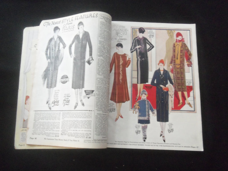 1925-1926 FALL & WINTER NATIONAL CLOAK & SUIT CO. CATALOG-NY & KANSAS CITY-R 94G
