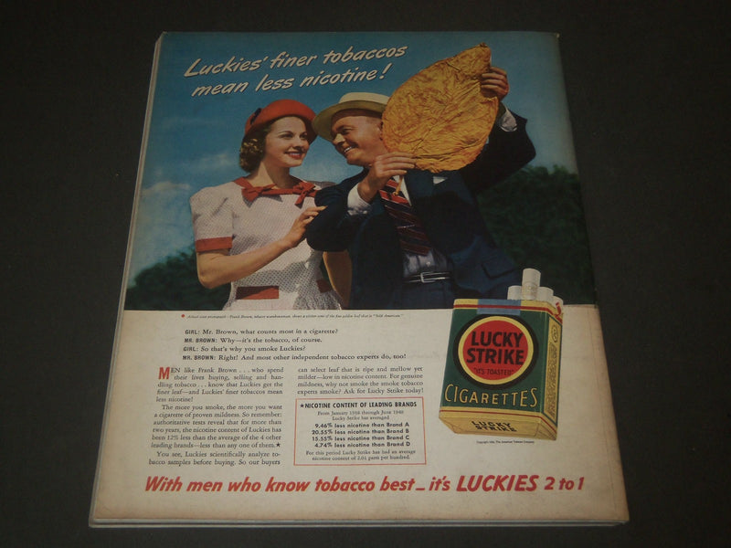 1940 NOVEMBER FORTUNE MAGAZINE - GREAT COVER & ADS - F 108