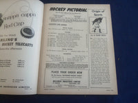 1958 MARCH HOCKEY PICTORIAL MAGAZINE - EDDIE CHADWICK COVER - ST 200I