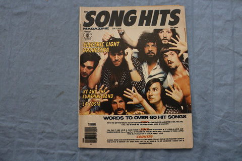 1978 JULY SOUND HITS MAGAZINE - ELECTRIC LIGHT ORCHESTRA COVER - ST 1008P