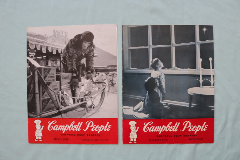 1951-1960 CAMPBELL PEOPLE MAGAZINE - LOT OF 14 - CAMDEN , NJ - O 3763