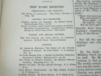 1897-1898 THE ACADEMY WEEKLY REVIEW OF LITERATURE LOT OF 38 - LONDON - O 2375