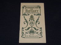 1900'S INTRODUCTION TO BOTANY BY WM. STEVENS - D. C. HEATH & CO. - J 7960