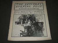 1900 JANUARY 6 THE SATURDAY EVENING POST MAGAZINE - ILLUSTRATED COVER - SP 565