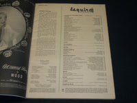 1946 SEPTEMBER ESQUIRE MAGAZINE - ILLUSTRATIONS- NICE COVER & ADS - ST 5734