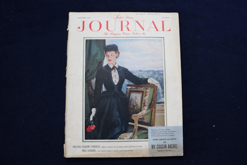 1951 NOVEMBER LADIES' HOME JOURNAL MAGAZINE - MY COUSIN RACHEL COVER - E 23381
