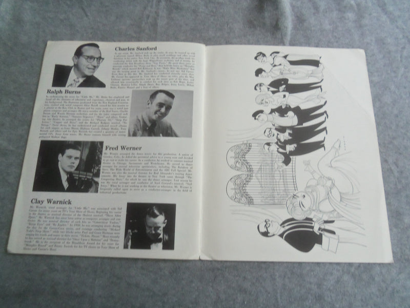 1962 LITTLE ME BROADWAY PROGRAM - SID CAESAR - J 7606