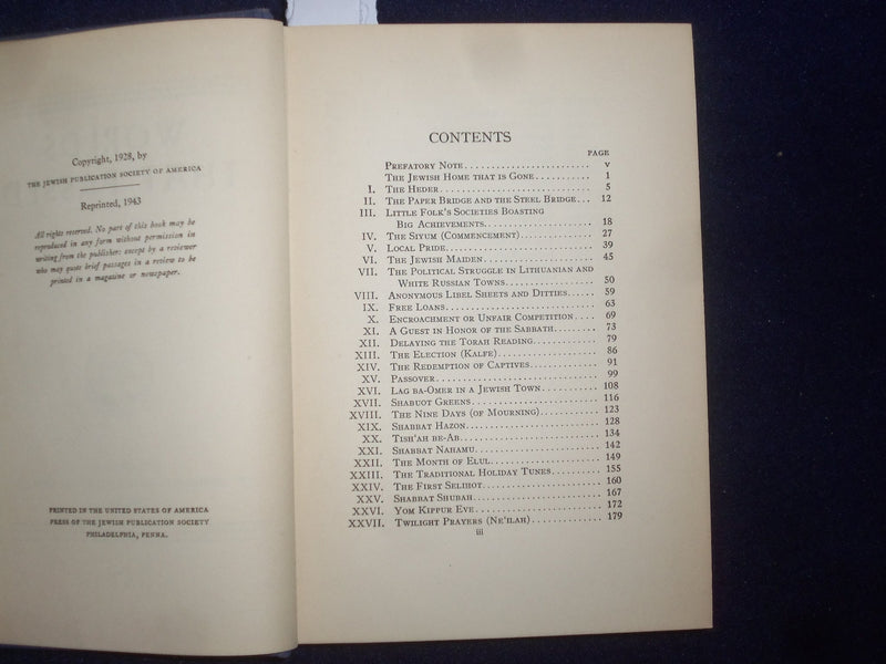 1943 WORLDS THAT PASSED HARDCOVER BOOK BY A.S. SACHS - KD 8958