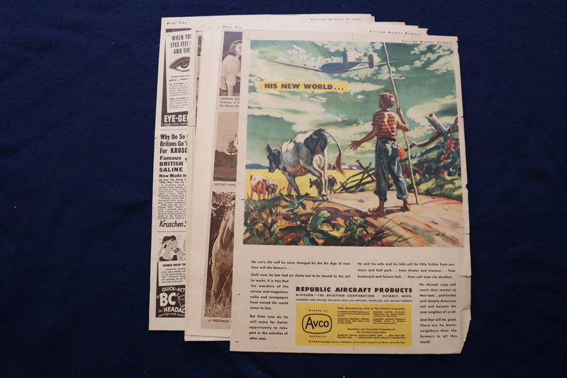 1944 JANUARY 2 CHICAGO TRIBUNE - ROY ROGERS - E 22801