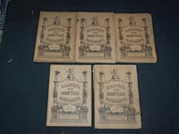 1886 HARPER'S MONTHLY MAGAZINE-LOT OF 11 ISSUES-NICE ILLUSTRATIONS & ADS-WR 466J