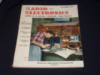 1953 NOVEMBER RADIO-ELECTRONICS MAGAZINE NICE COVERS & INSIDE CONTENT - E 2311
