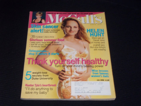 1998 JULY MCCALL'S MAGAZINE - HELEN HUNT FRONT COVER - E 485