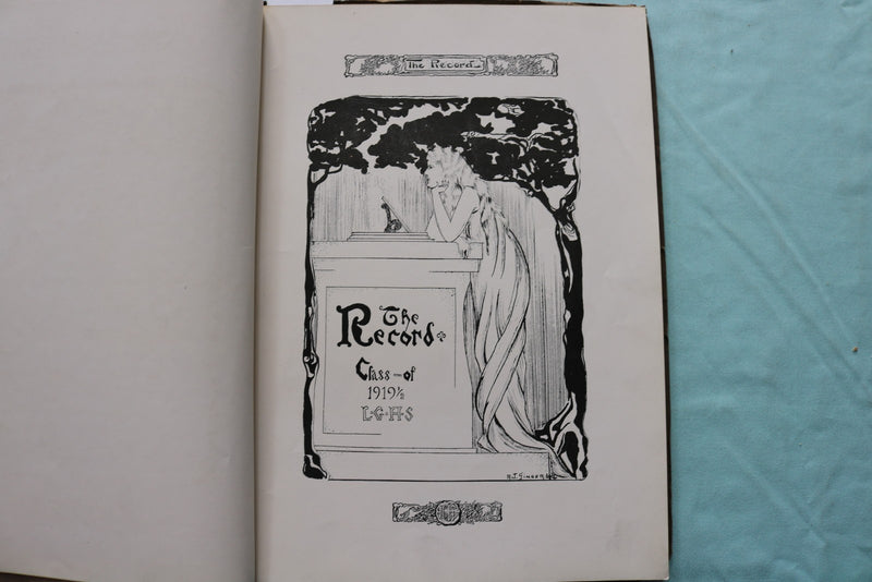 1914-1923 LOUISVILLE GIRLS HIGH SCHOOL YEARBOOKS - LOT OF 5 - K 3330