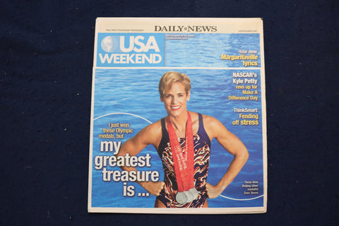 2008 SEP 26-28 USA WEEKEND MAGAZINE - DARA TORRES COVER - E 18328