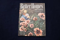 1953 JUNE BETTER HOMES AND GARDENS MAGAZINE - GIRL AND FLOWERS COVER - E 11614