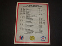 1988-1989 ST. JOSEPH'S UNIVERSITY BASKETBALL MEDIA GUIDE - ST 6352