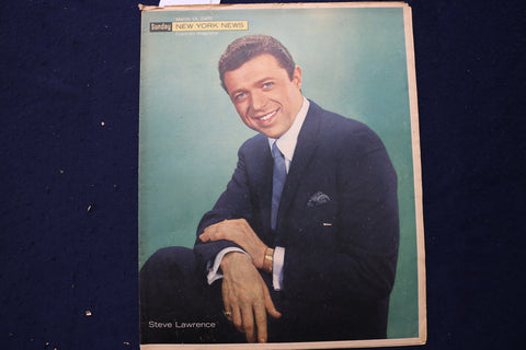 1965 MARCH 14 SUNDAY NEWS COLOROTO MAGAZINE - STEVE LAWRENCE - KELSO - E 23215