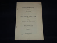 1905 HON. JOSEPH FORAKER RAILWAY RATE REGULATION SPEECH - J 8946