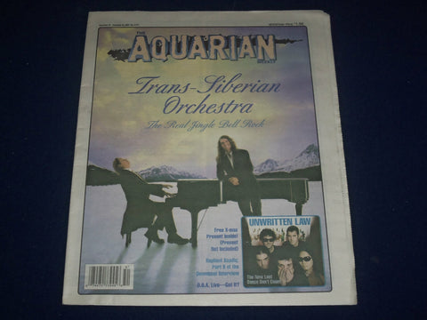 2004 DECEMBER 22-29 AQUARIAN WEEKLY NEWSPAPER - TRANS-SIBERIAN ORCHESTRA- J 1101