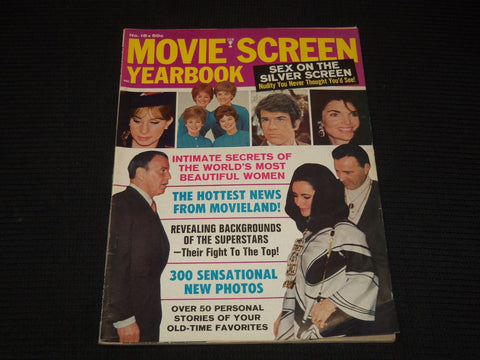 1969 NO. 18 MOVIE SCREEN YEARBOOK MAGAZINE - ELIZABETH TAYLOR COVER - E 16319