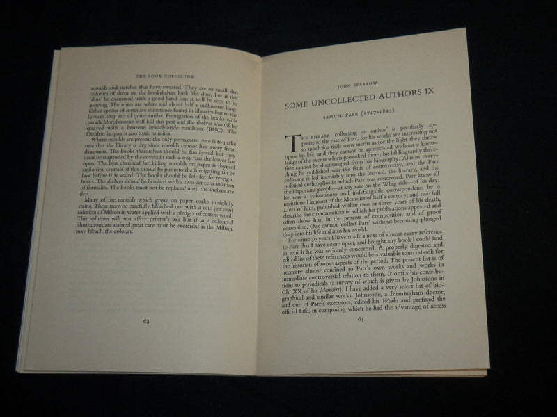 1956 SPRING THE BOOK COLLECTOR MAGAZINE - JOHN RYDER - J 6823
