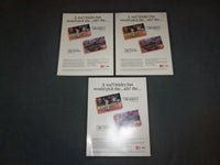 1997 BALTIMORE ORIOLES MAGAZINE - LOT OF 3 - O 2224D