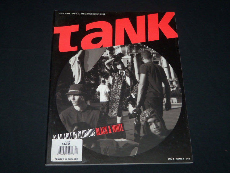 2003 TANK MAGAZINE VOLUME 3 NO. 7 - LITERATE - BLACK & WHITE - FASHION - RC 576