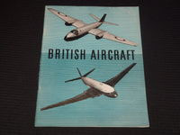1951 BRITISH AIRCRAFT A PICTORIAL SURVEY BOOK - J 8003