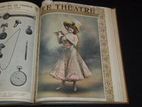 1907 JANUARY-JUNE LE THEATRE MAGAZINE BOUND VOLUME - 12 ISSUES - KD 2278J