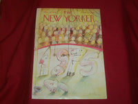1974 DECEMBER 30 NEW YORKER MAGAZINE FRONT COVER ONLY - GREAT ART FOR FRAMING