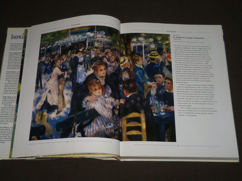 1998 MASTERS OF IMPRESSIONISM BOOK BY TREWIN COPPLESTONE - NICE PRINTS - D 123