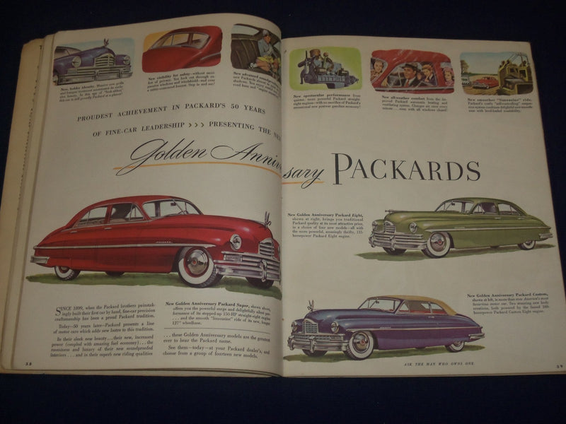 1949 ADVISORY SERVICE FOR STUDENTS OF ADVERTISING BOOK - NICE COLOR ADS - J 1775