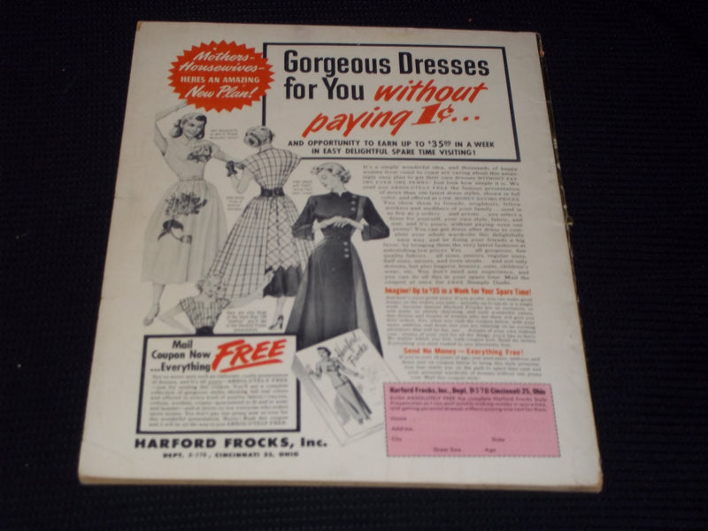 1950 APRIL MOVIE TEEN MAGAZINE - JANE POWELL SCOTTY BECKETT COVER - E 15024