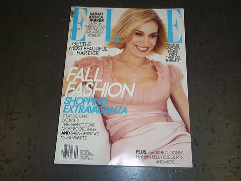 2002 SEPTEMBER ELLE MAGAZINE - SARAH JESSICA PARKER - II 4872