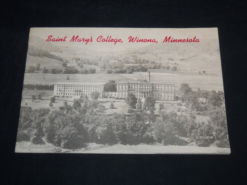 1950'S SAINT MARY'S COLLEGE VIEW BOOK - WINONA, MINNESOTA - J 8607