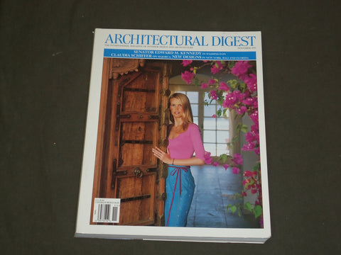 1999 NOVEMBER ARCHITECTURAL DIGEST MAGAZINE - CLAUDIA SCHIFFER COVER - B 3822