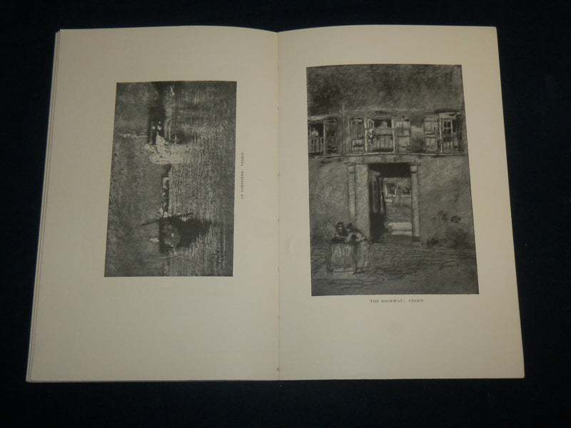 1911 OILS WATER COLORS PASTELS & DRAWINGS BOOK BY JAMES WHISTLER - J 6792