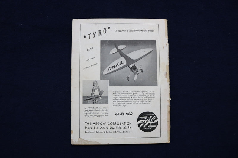 1946 NOVEMBER AIR WORLD MAGAZINE - TRIMMER AMPHIBIAN COVER - E 11374