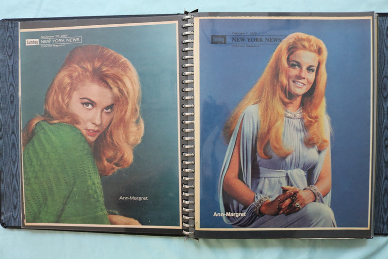 MOVIE STAR MAGAZINE PAGES SCRAPBOOK-WARREN BEATTY-CARROLL BAKER-FRED ASTAIRE-#46