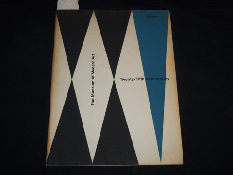 1954 MUSEUM OF MODERN ART 25TH ANNIVERSARY CELEBRATION CATLAOG - J 9068