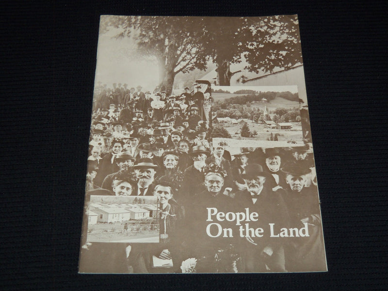 1973 PEOPLE ON THE LAND - SETTLEMENT PATTERNS FOR VERMONT BOOK - J 7377