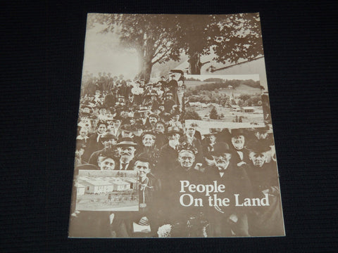 1973 PEOPLE ON THE LAND - SETTLEMENT PATTERNS FOR VERMONT BOOK - J 7377